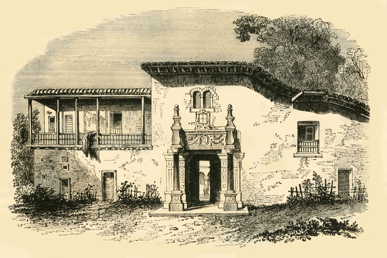 Dům Pizarra, Cuzco, 1890. od Unbekannt