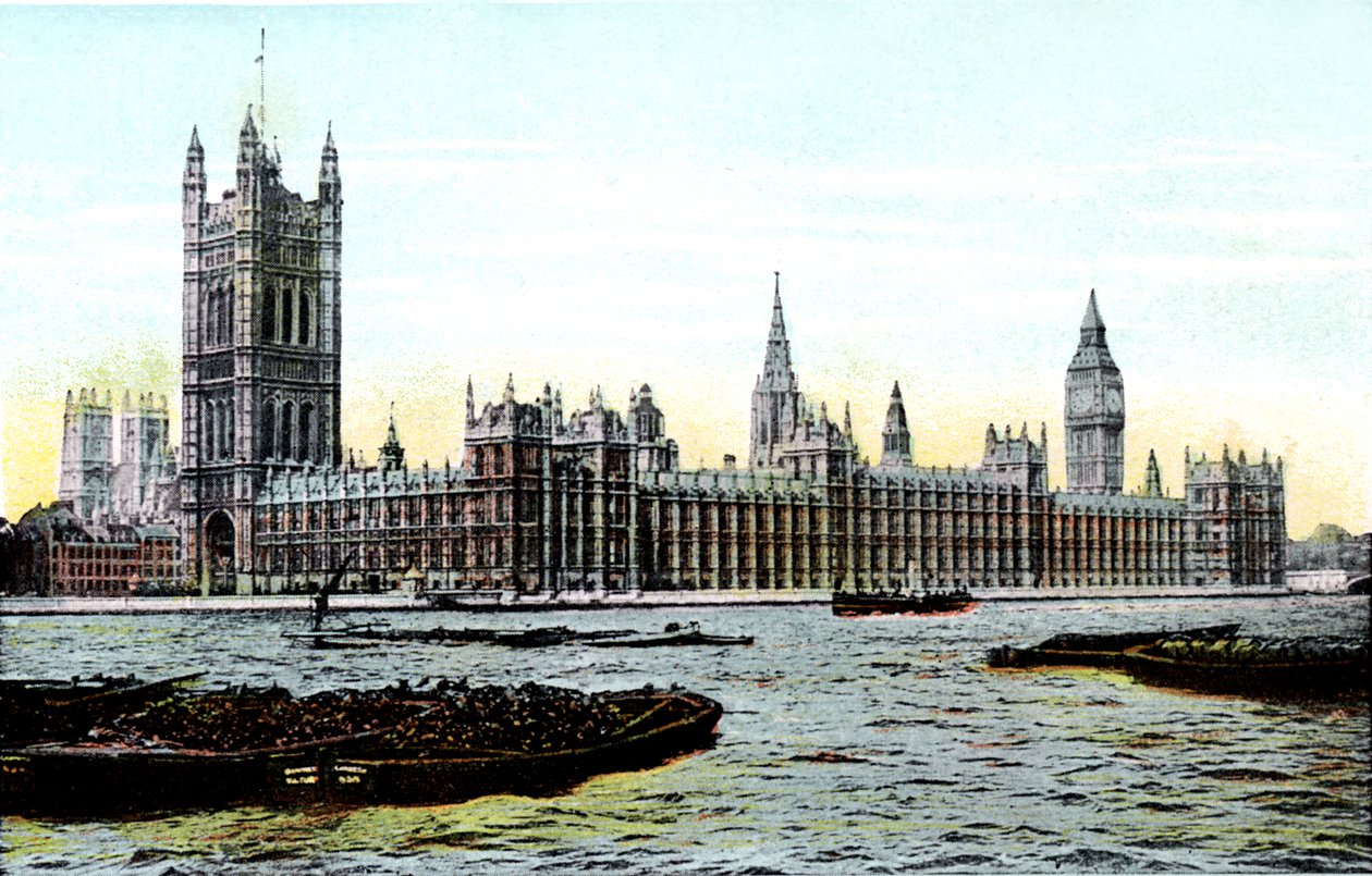 Houses of Parliament, Londýn, 20. století od Unbekannt