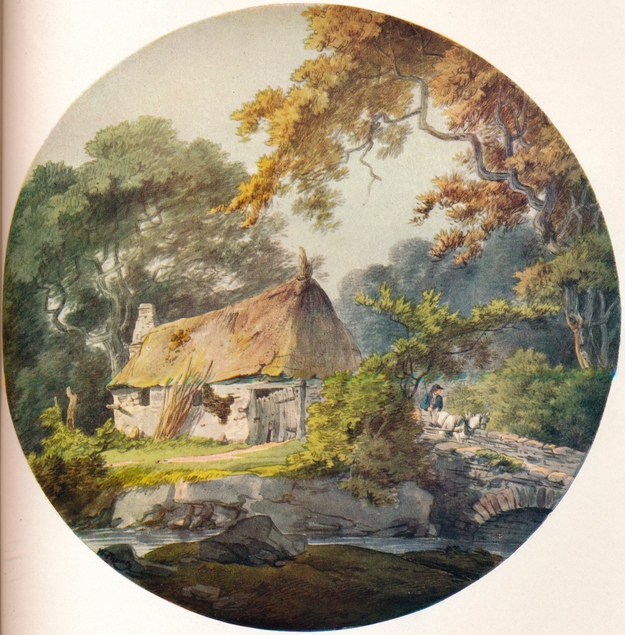 Hovel Near Yealmpton, Devon, 1921 od Unbekannt