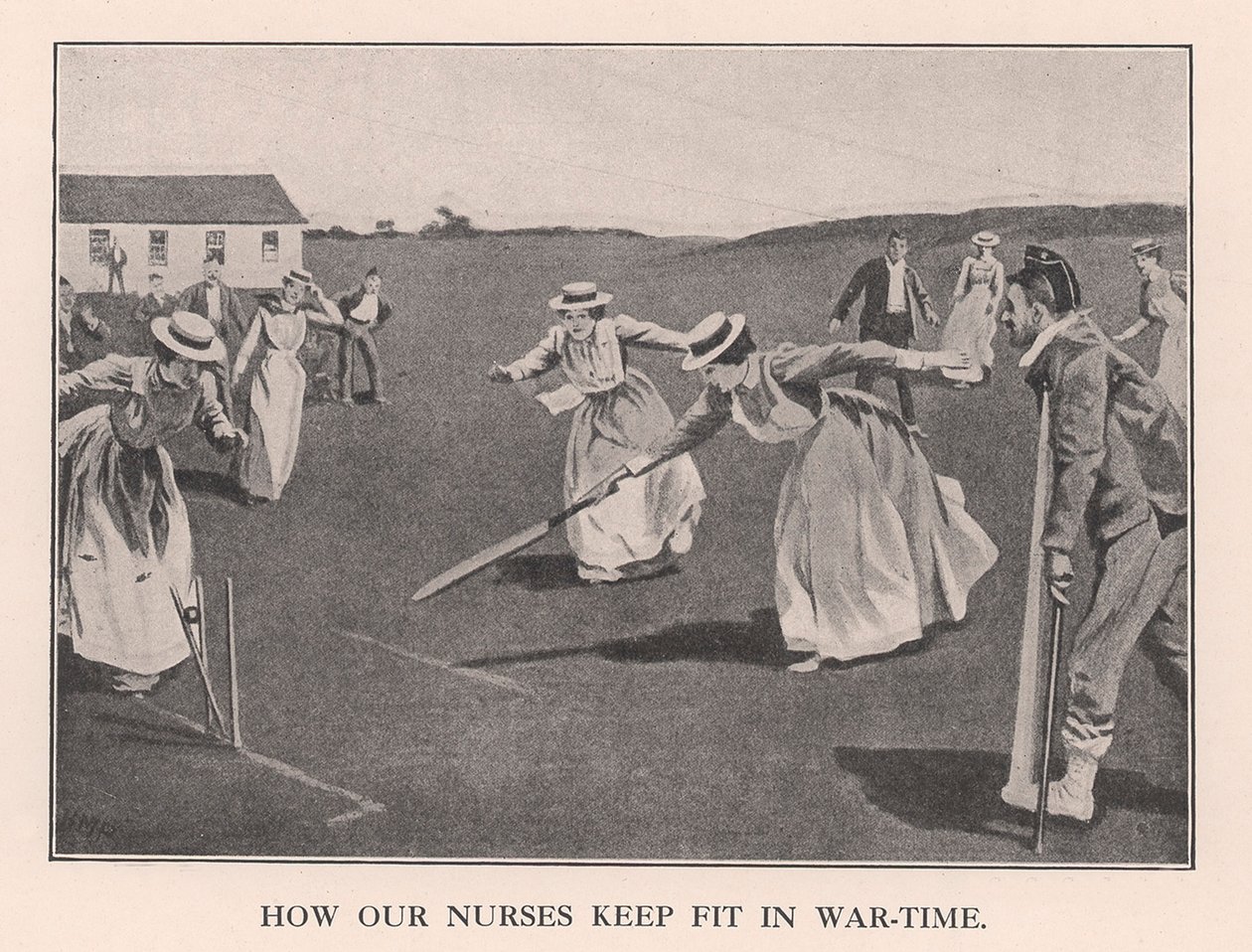 Jak se naše sestry udržují fit v době války, 1901 1912 od Unbekannt