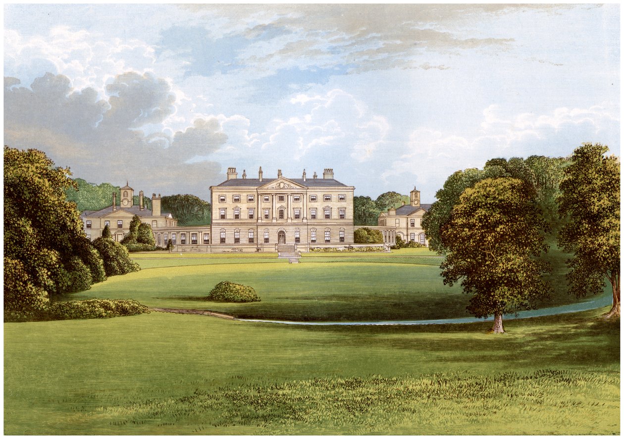 Howick Hall, Northumberland, domov Earla Greye, c1880 od Unbekannt
