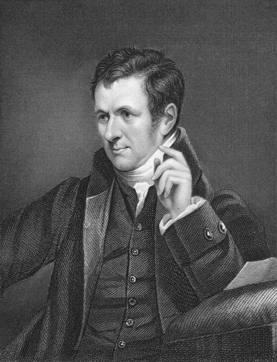 Humphry Davy, britský chemik, 19. století od Unbekannt