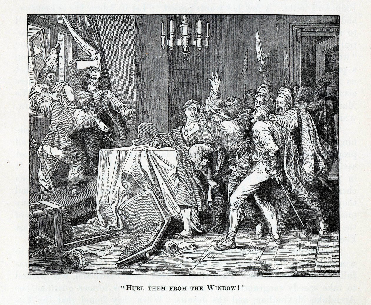 Hoďte je z okna!, 1882 od Unbekannt