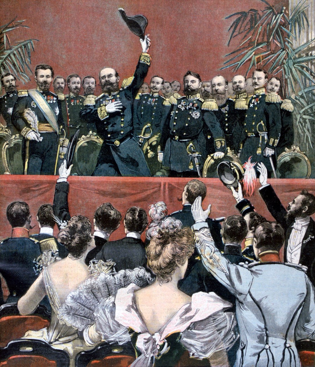 Hurá! Pro Francouze!, 1893 od Unbekannt