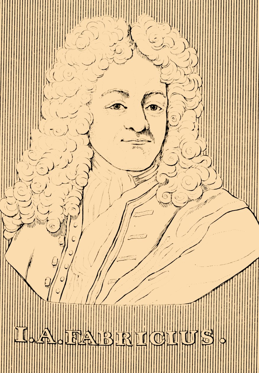 I. A. Fabricius, 1668-1736, 1830 od Unbekannt