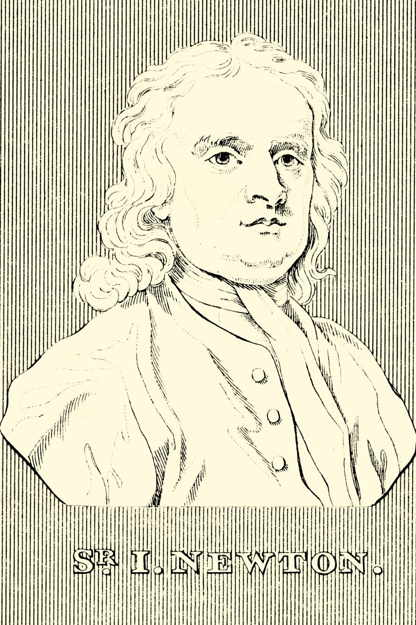 I. Newton, 1642-1727, 1830. od Unbekannt