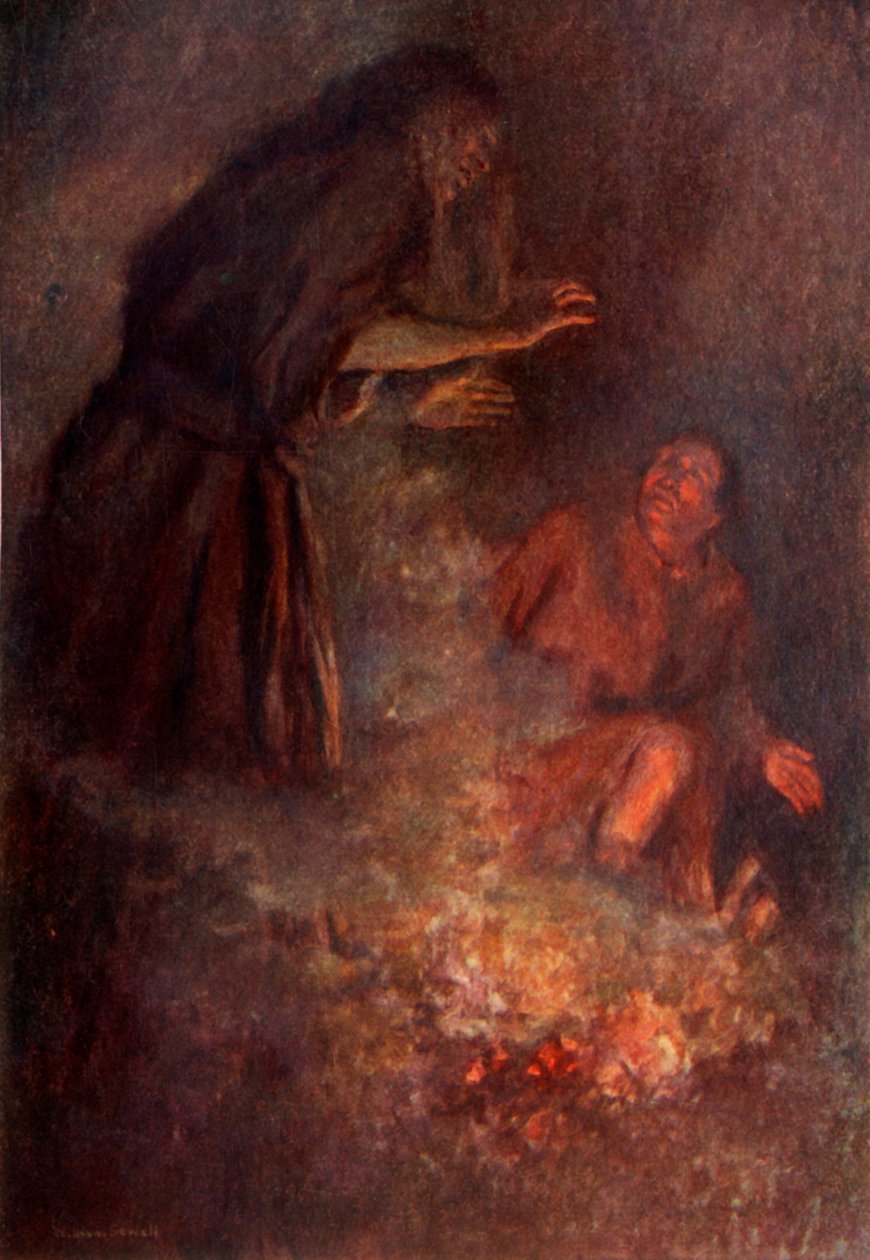 „Viděl jsem, jak černý má obličej, a otřásl jsem se hrůzou“, 1917. od Unbekannt