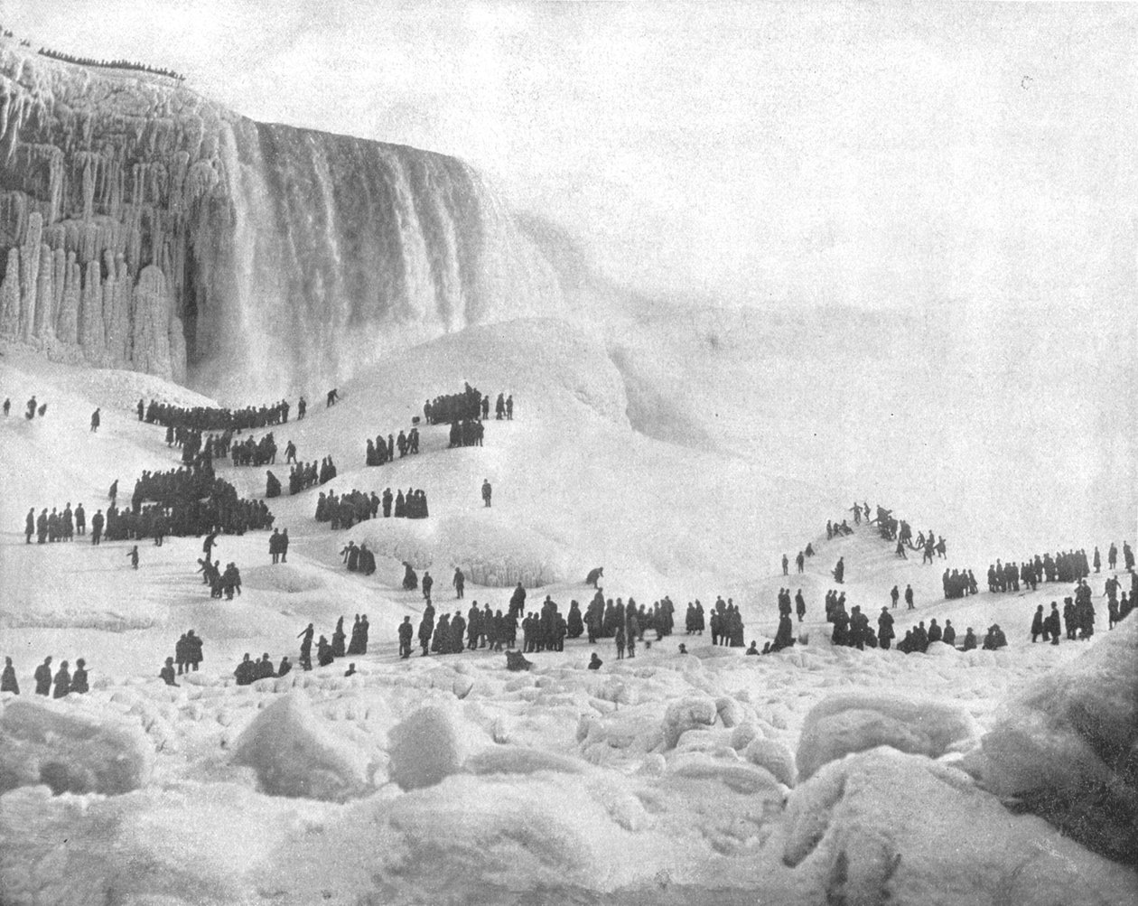 Ice Mountain, Niagara, stát New York, USA, c1900. od Unbekannt