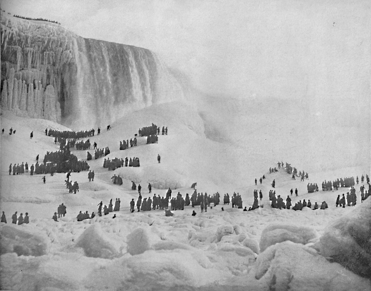Ledová hora, Niagara, c1897. od Unbekannt