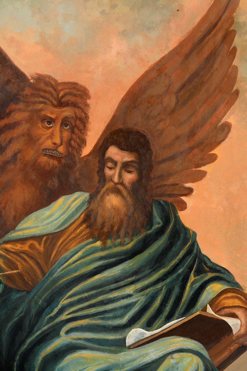 Ikona v klášteře Aghiou Pavlou na hoře Athos Saint Mark Grece od Unbekannt