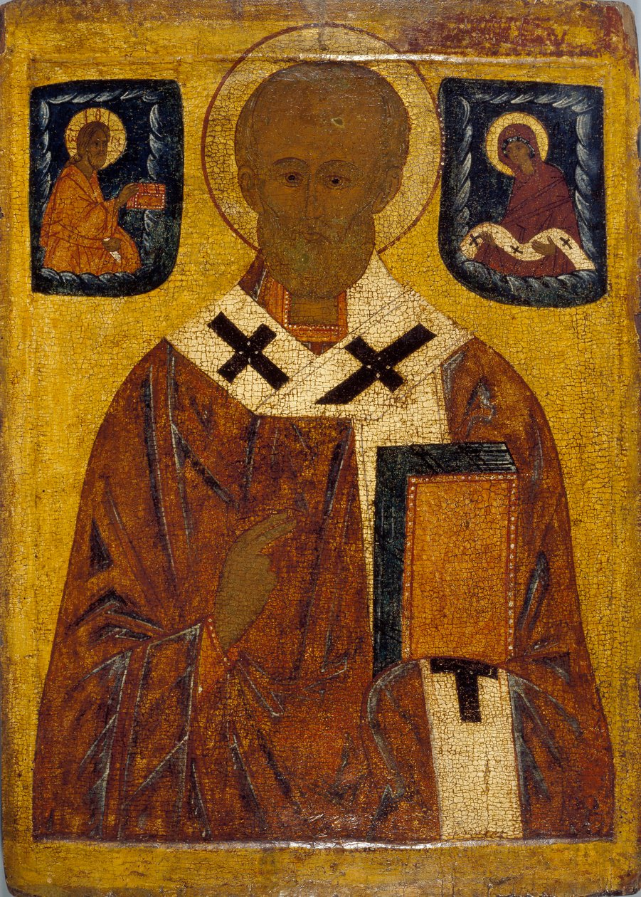 Ikona svatého Mikuláše, 15.-16. století 1401-1600 od Unbekannt