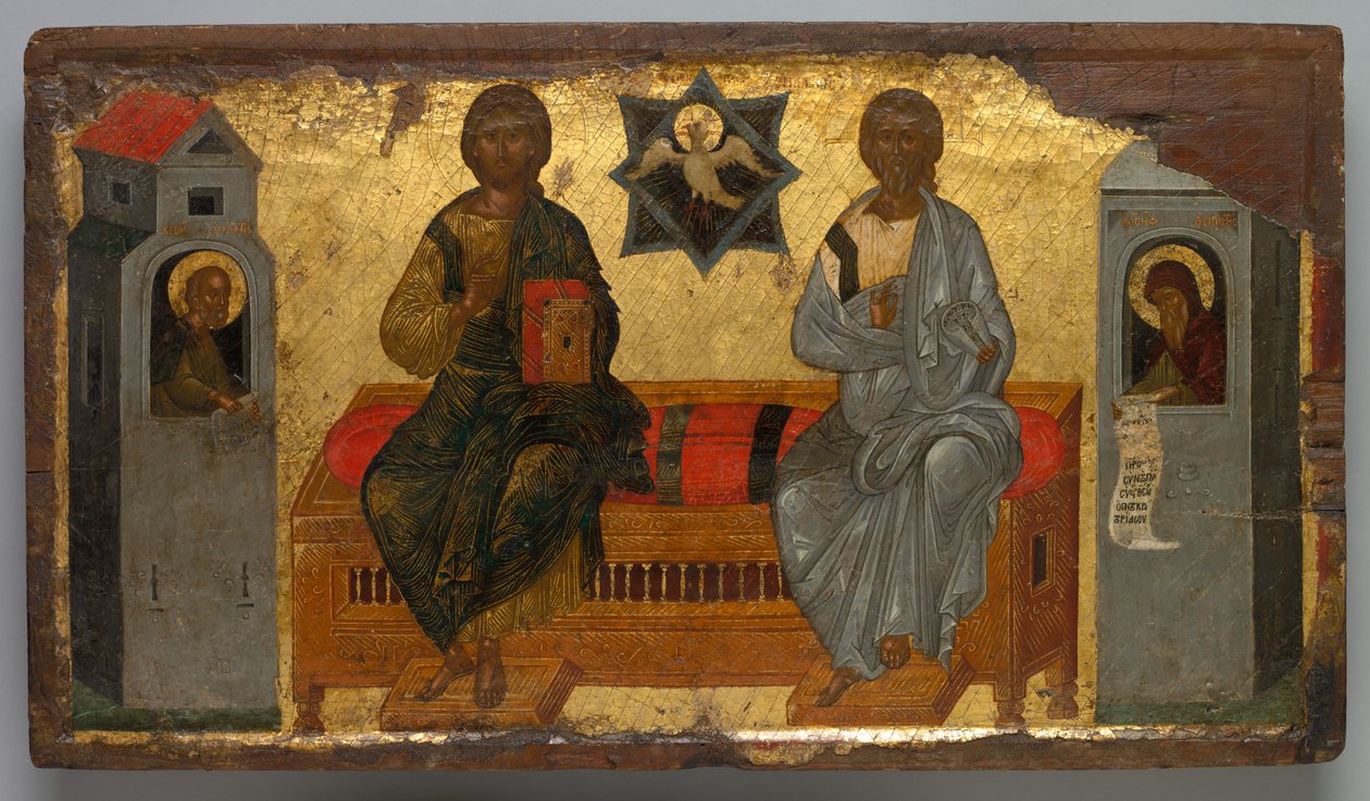 Ikona Trojice Nového zákona, c. 1450. od Unbekannt