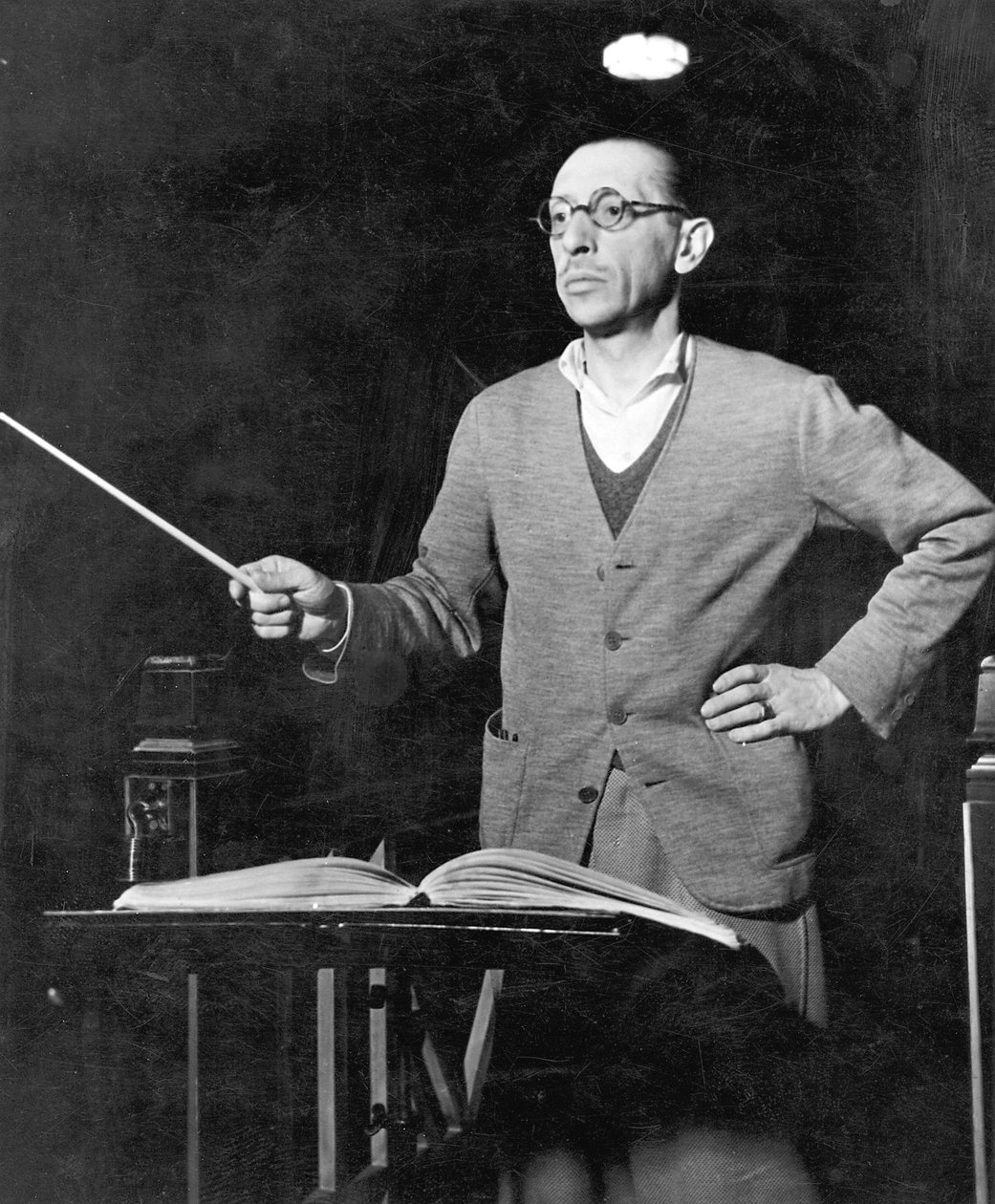 Igor Stravinskij, skladatel ruského původu, c1920 od Unbekannt