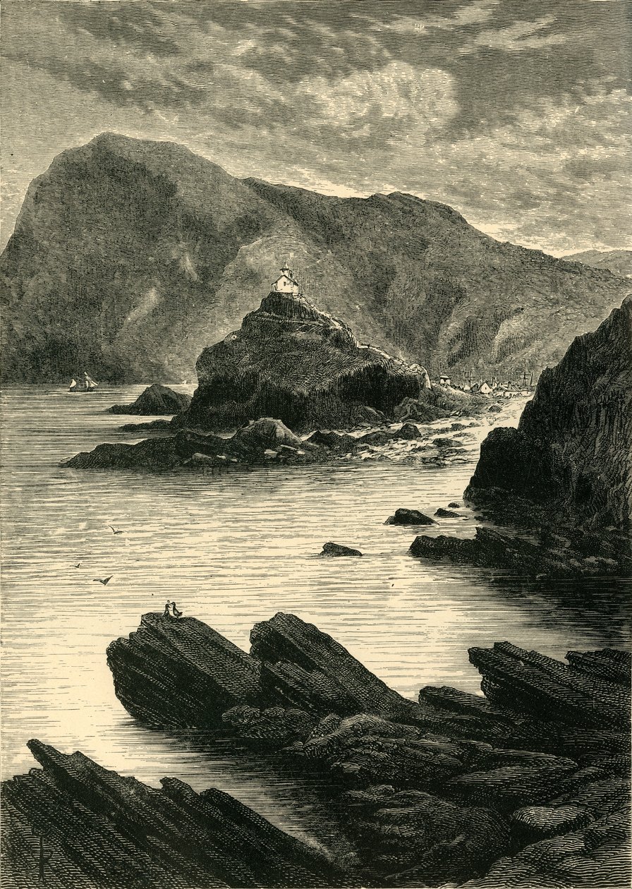 Ilfracombe - Pohled ze skal na základně Capstone, 1898. od Unbekannt