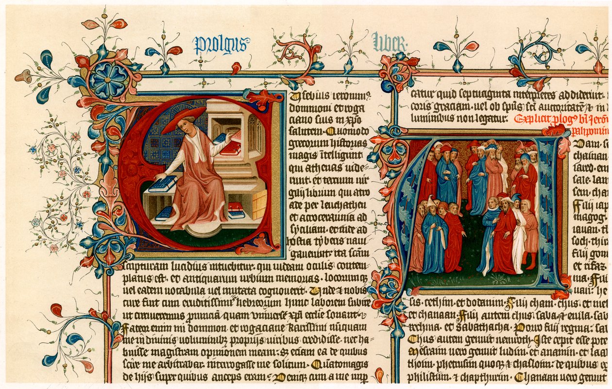 Iluminovaná počáteční písmena, 1405-1415 od Unbekannt