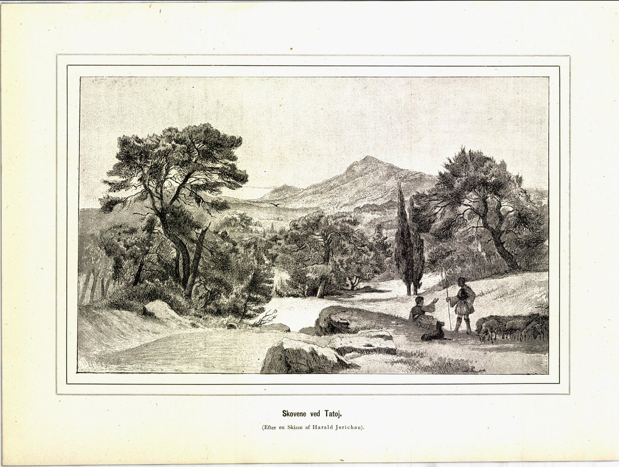 Ilustrace převzata z knihy Různorodé obrázky cestovatelů od Jerichau-Baumanna, Elisabeth a vydané nakladatelstvím Forlagsbureauet (Kodaň, 1881) od Unbekannt