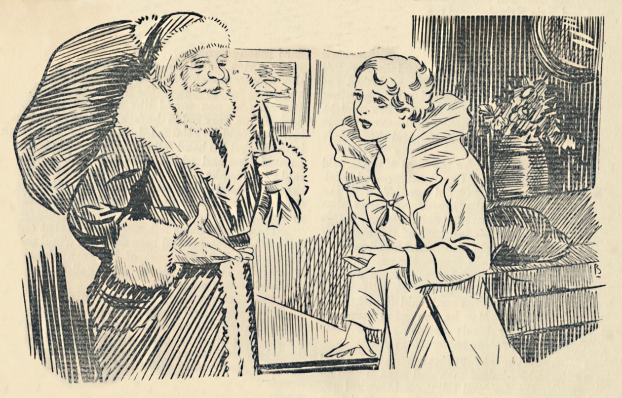 Ilustrace z Mystifikace Santa Clause, 1936. od Unbekannt