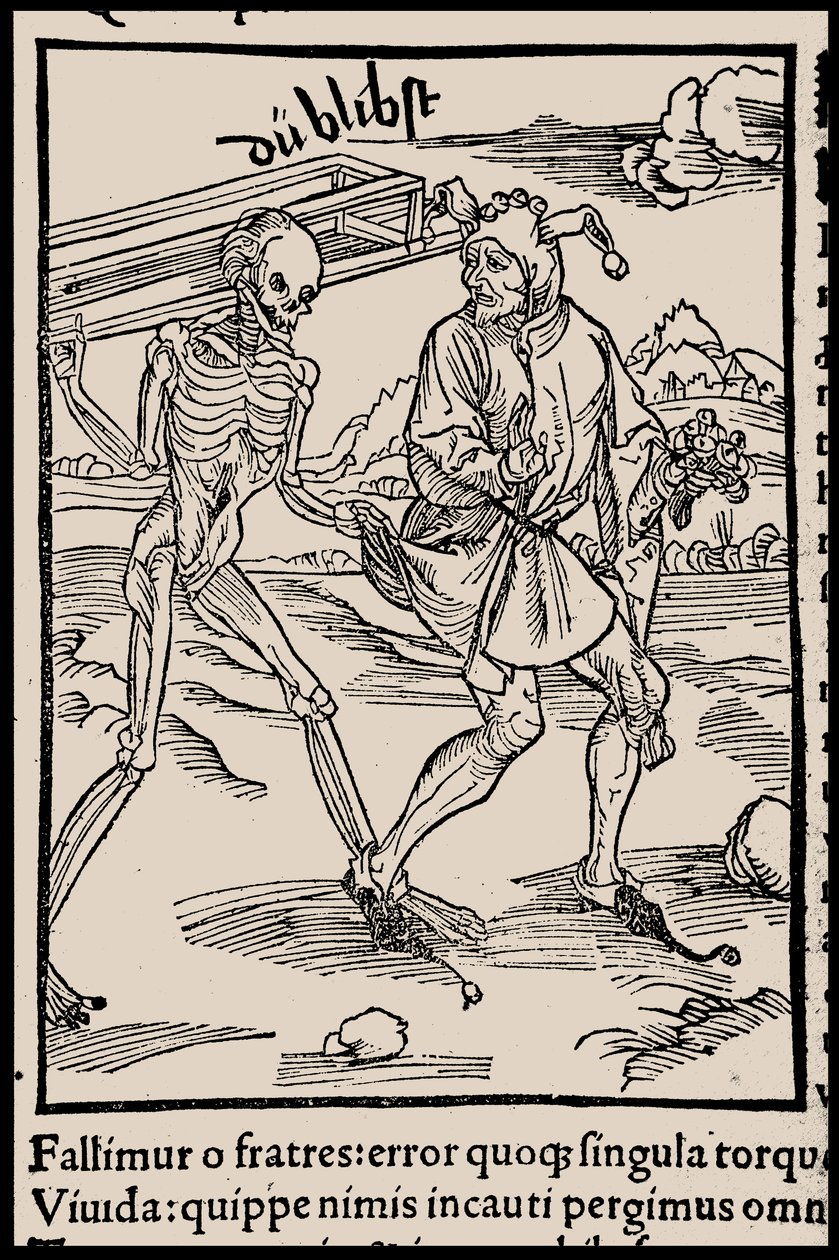 Ilustrace ke knize Ship of Fools od Sebastiana Branta, 1497. od Unbekannt