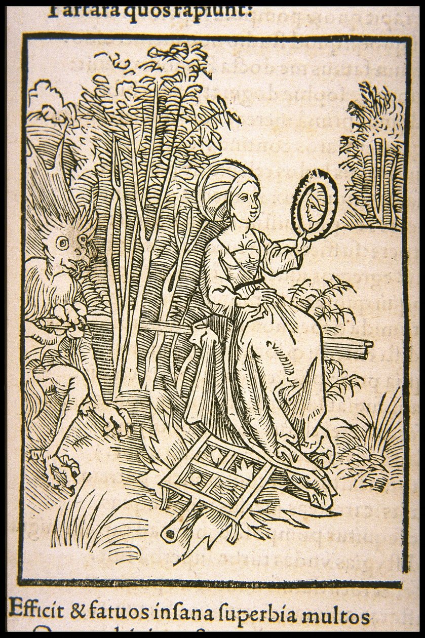 Ilustrace ke knize Ship of Fools od Sebastiana Branta, 1497. od Unbekannt