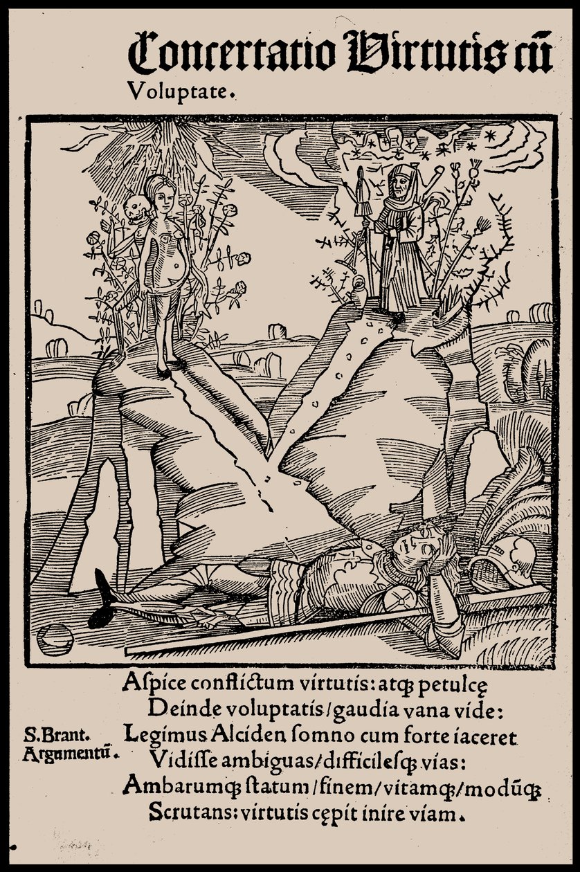 Ilustrace ke knize Ship of Fools od Sebastiana Branta, 1497. od Unbekannt