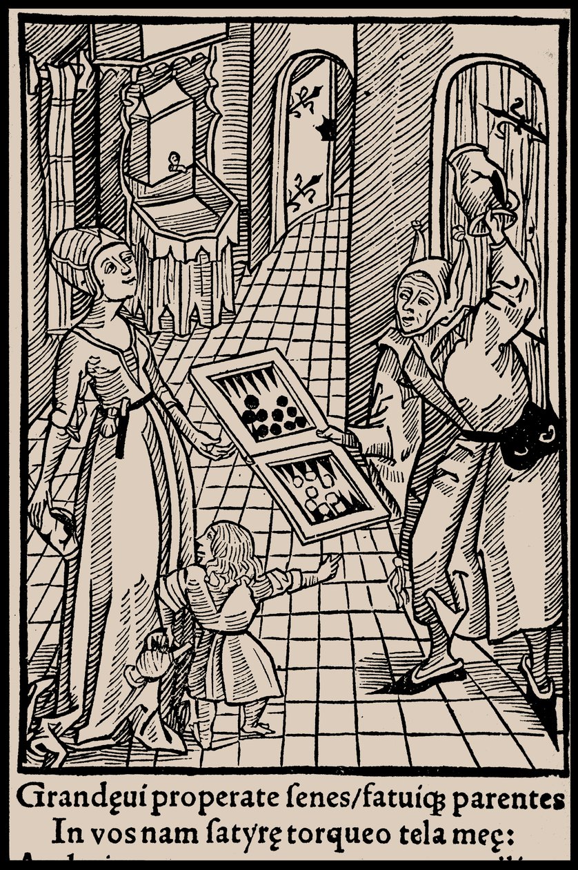Ilustrace ke knize Ship of Fools od Sebastiana Branta, 1497. od Unbekannt