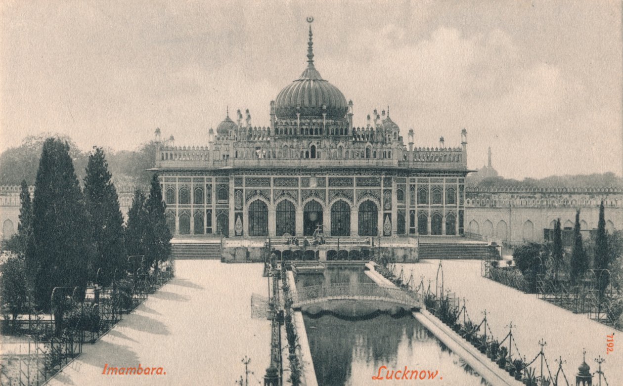 Imambara. Lucknow, c1900 od Unbekannt