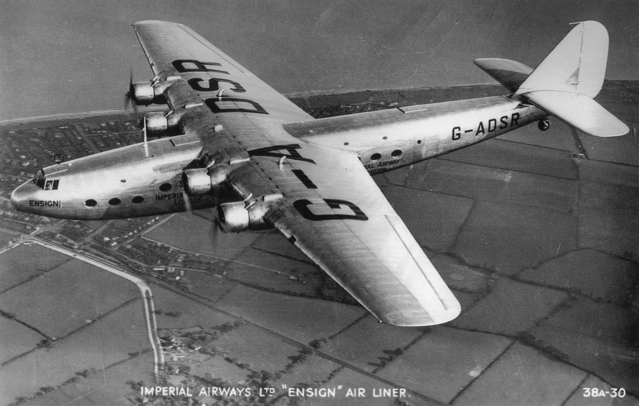 Imperial Airways Ltd Ensign Air Liner, c1930 od Unbekannt