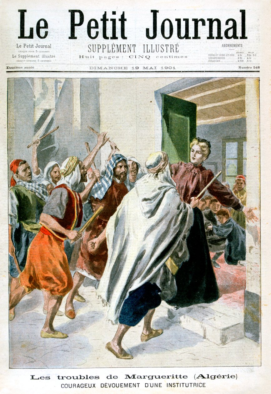 V Alžírsku, Margaret v nesnázích, 1901 od Unbekannt
