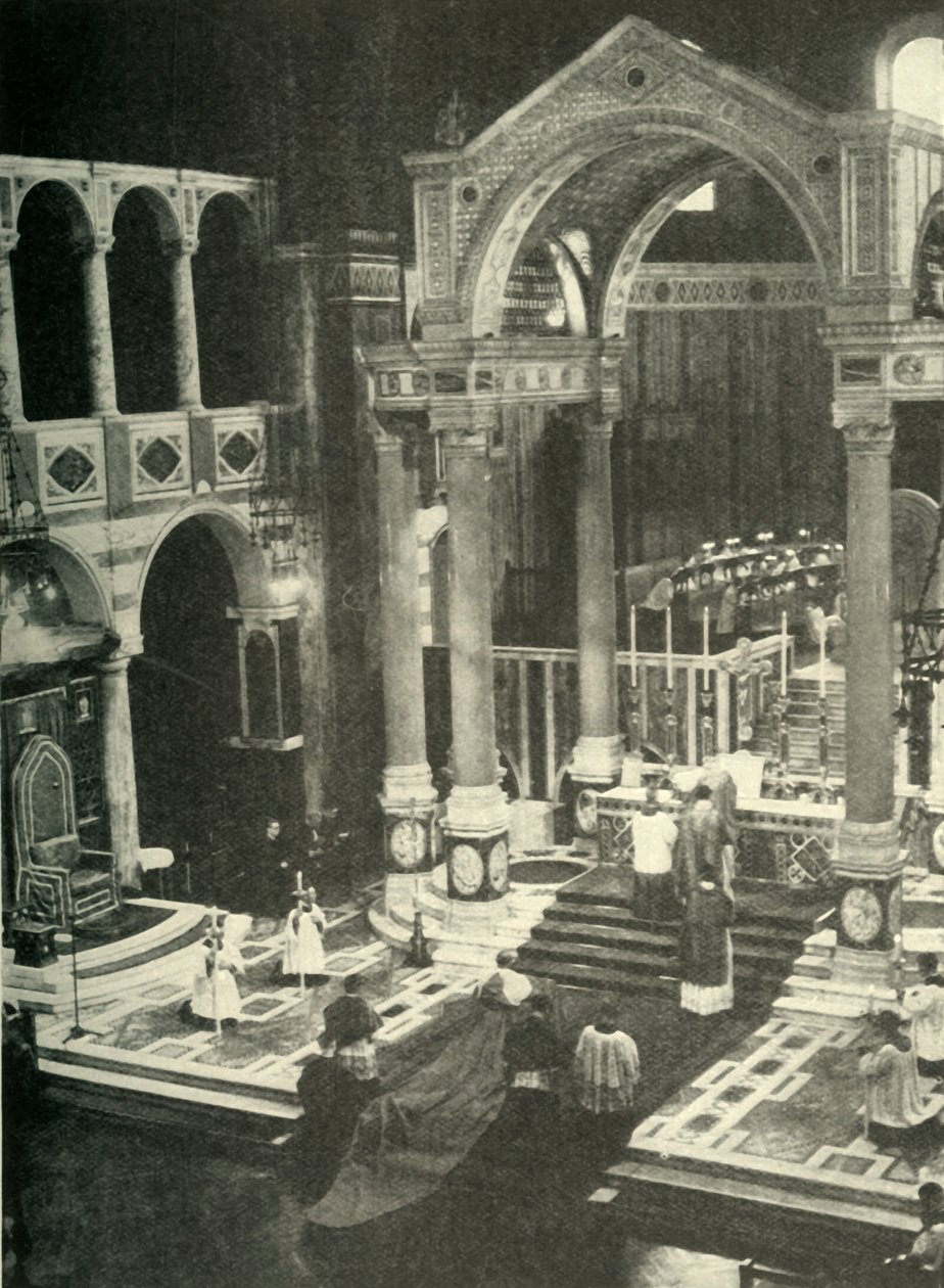 Ve Westminsterské katedrále, c1948. od Unbekannt