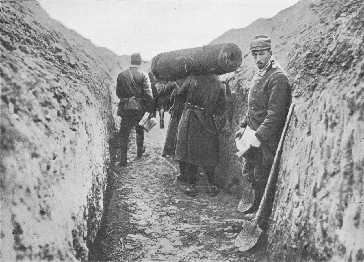 V jednom z francouzských zákopů, 1914 od Unbekannt