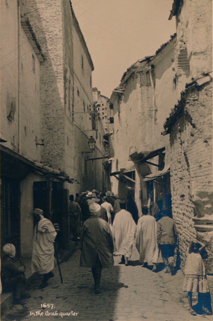 V arabské čtvrti, Káhira, Egypt, 1936 od Unbekannt
