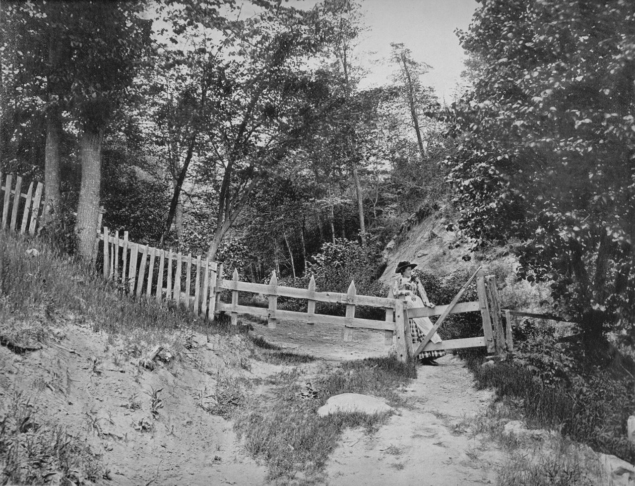V Berkshire Hills, Massachusetts, c1897. od Unbekannt