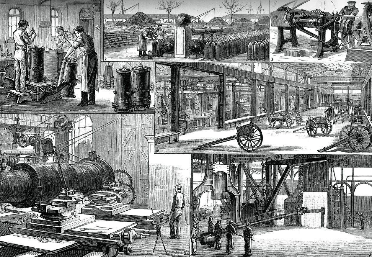 V Royal Arsenal, Woolwich, c1880 od Unbekannt