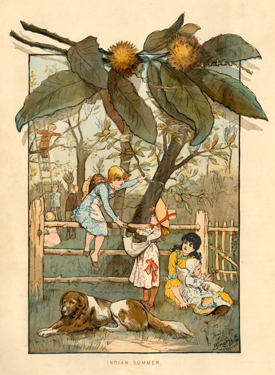 Indiánské léto, 1883. od Unbekannt