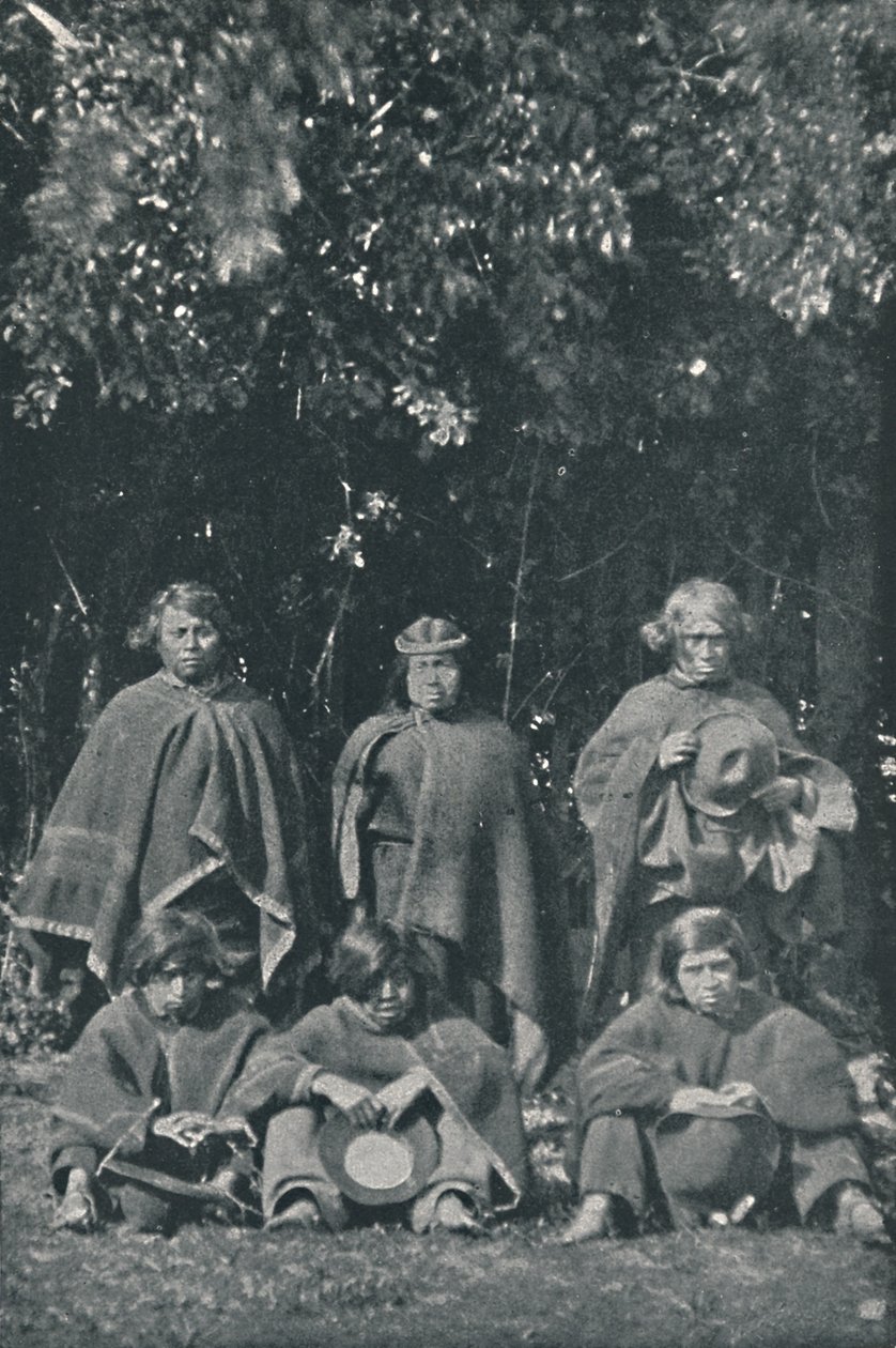 Indiáni z ostrova Chiloe, 1916 od Unbekannt