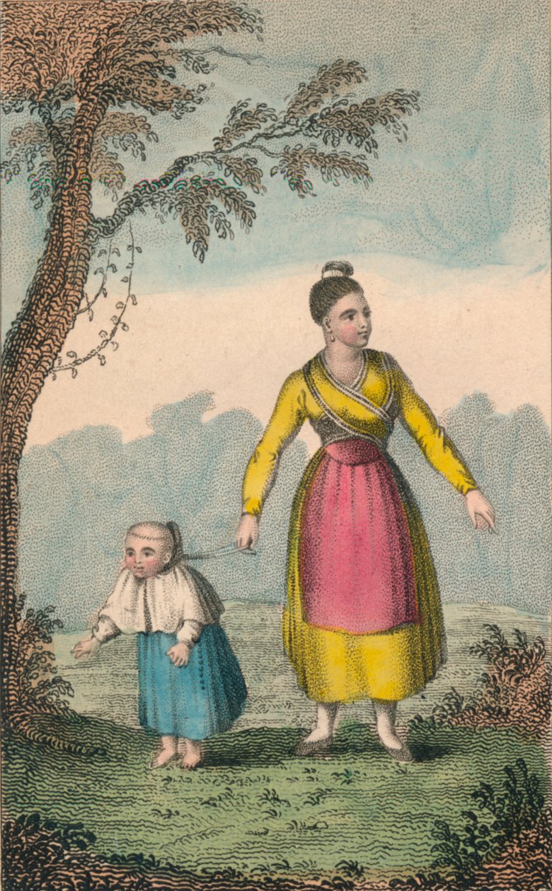 Kapucínské nemluvně, 1825 od Unbekannt
