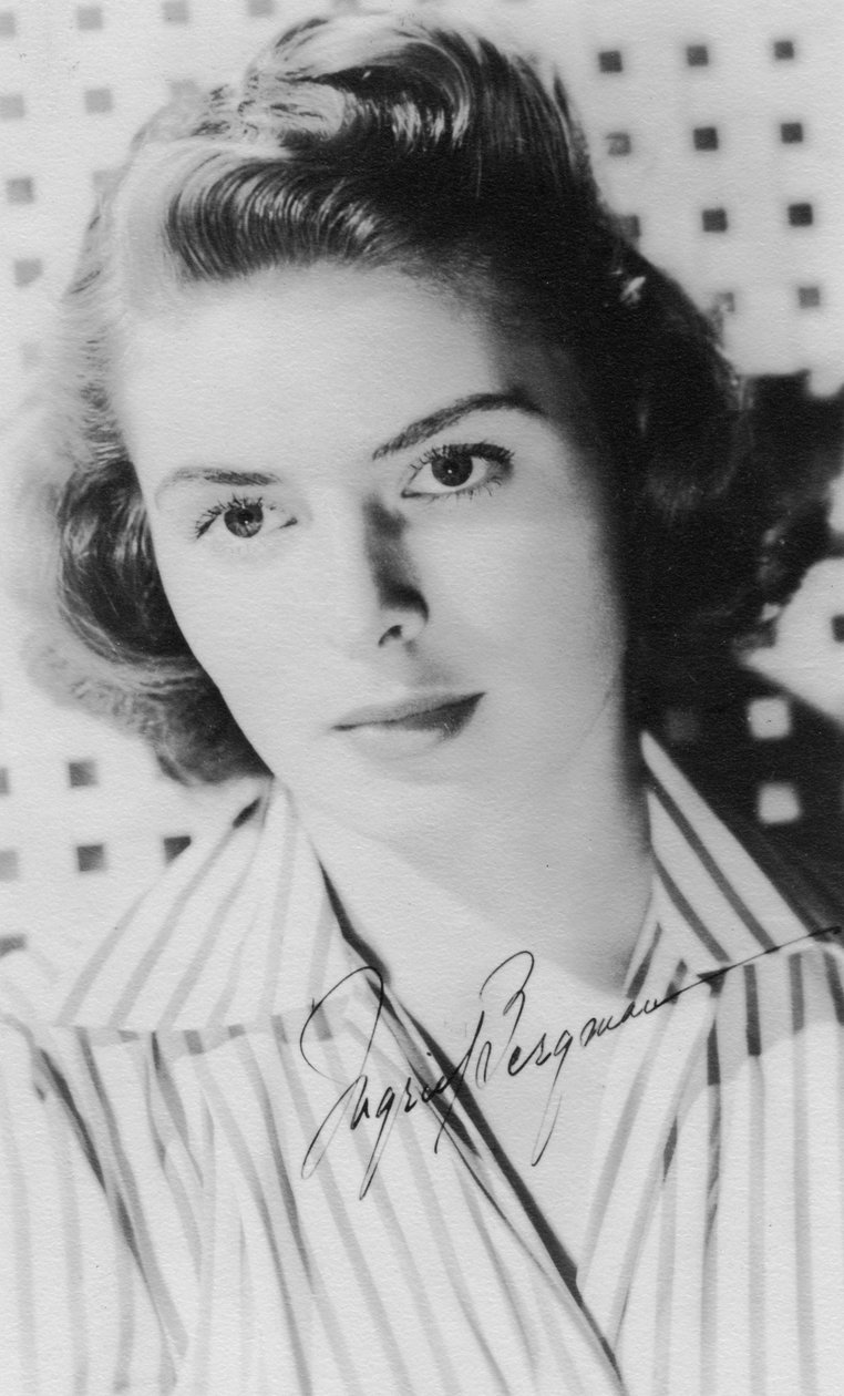 Ingrid Bergman 1915-1982, švédská herečka, c1930 od Unbekannt