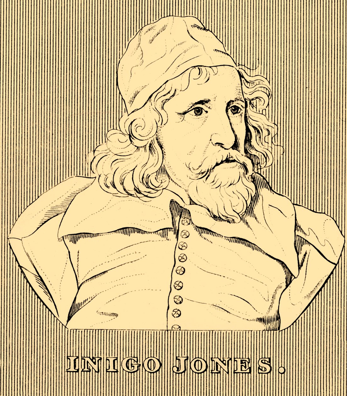 Inigo Jones, 1573-1652, 1830. od Unbekannt