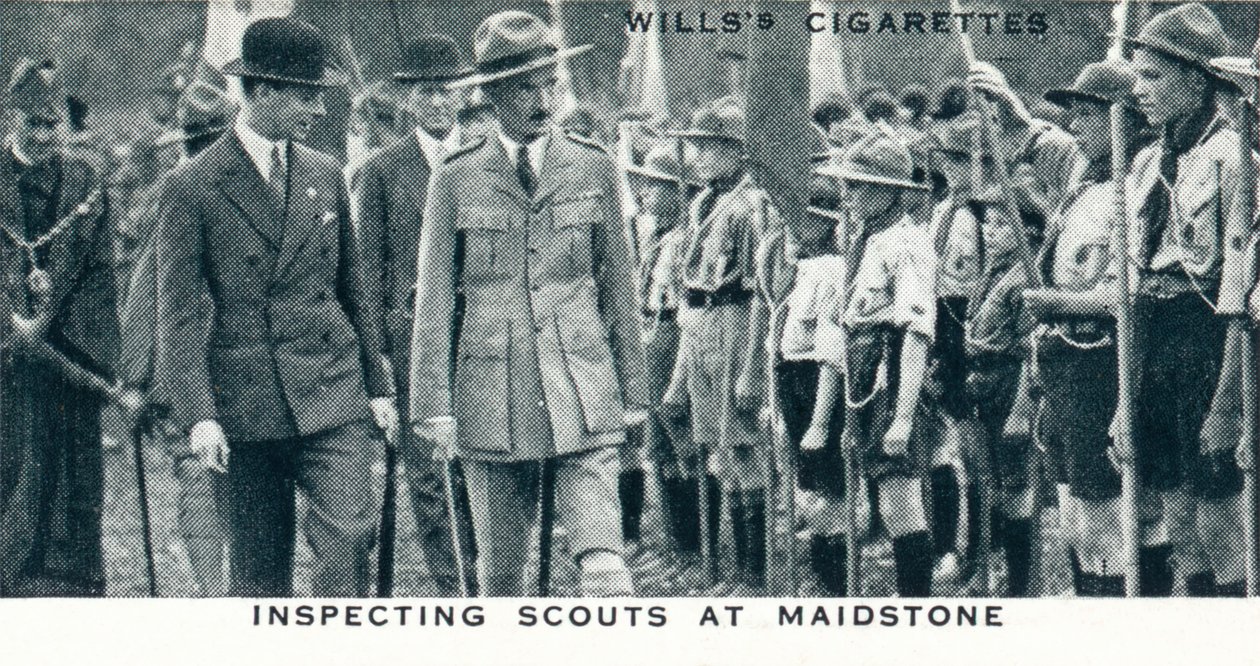 Inspecting Scouts at Maidstone, 1929 1937 od Unbekannt