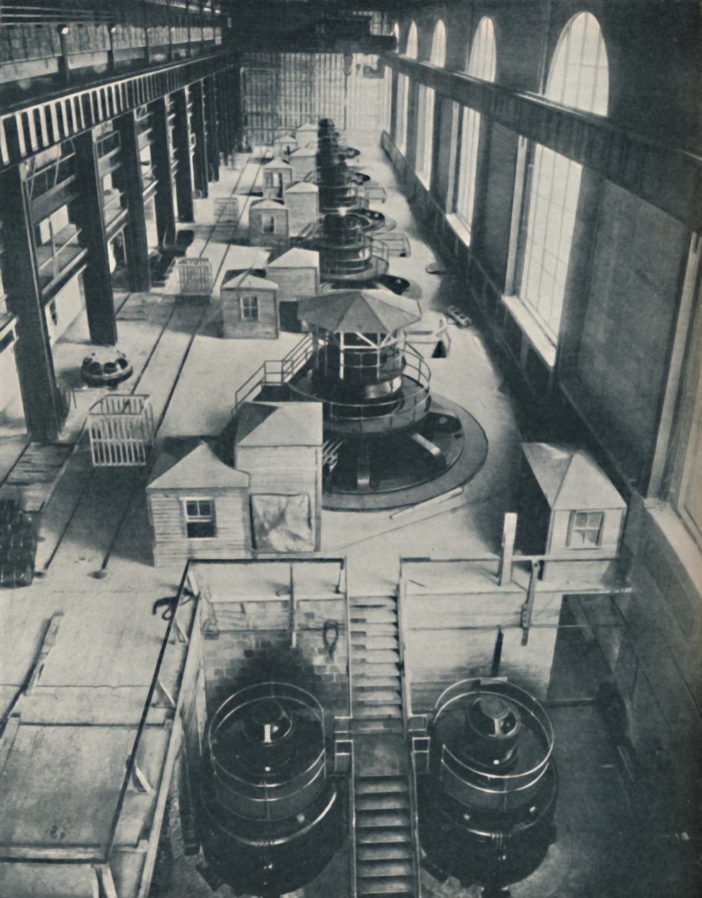 Instruments of Power for the Rushing Waters of Niagara River, c1935 od Unbekannt