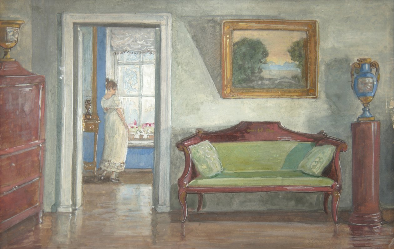 Interiér, 1924 od Unbekannt