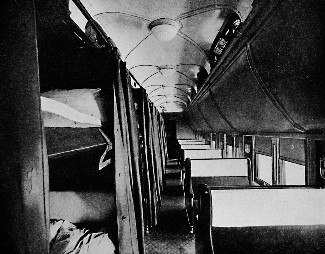 Interiér Standard Sleeper, Canadian Pacific Railway, 1926 od Unbekannt