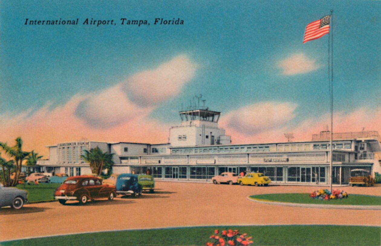 Mezinárodní letiště, Tampa, Florida, c1940 od Unbekannt