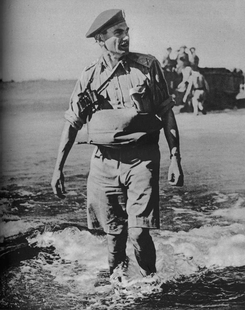 Invazní generál Wades na pobřeží, 1943-44 od Unbekannt