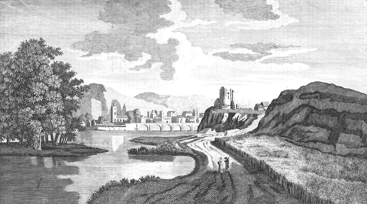 Inverness, Skotsko, c1771 od Unbekannt