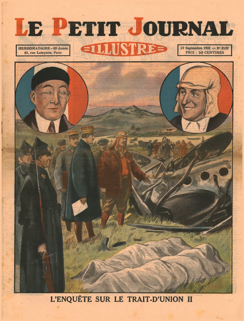 Vyšetřování Trait dUnion II, 1931. od Unbekannt
