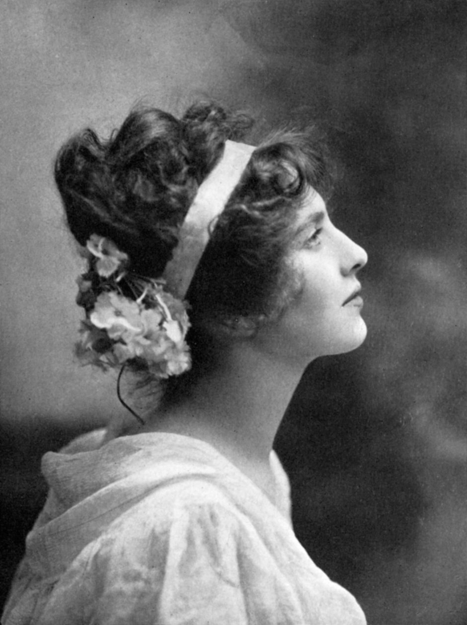 Iris Hoey 1885-1979, britská herečka, 1908-1909 od Unbekannt