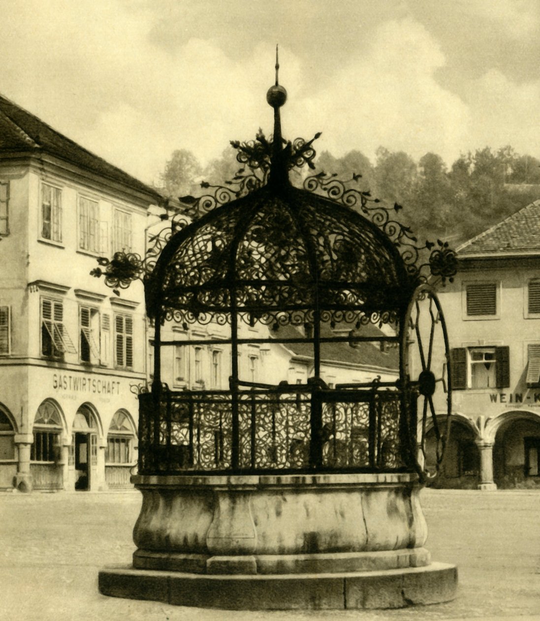 Železná studna, Bruck an der Mur, Štýrsko, Rakousko, c1935. od Unbekannt
