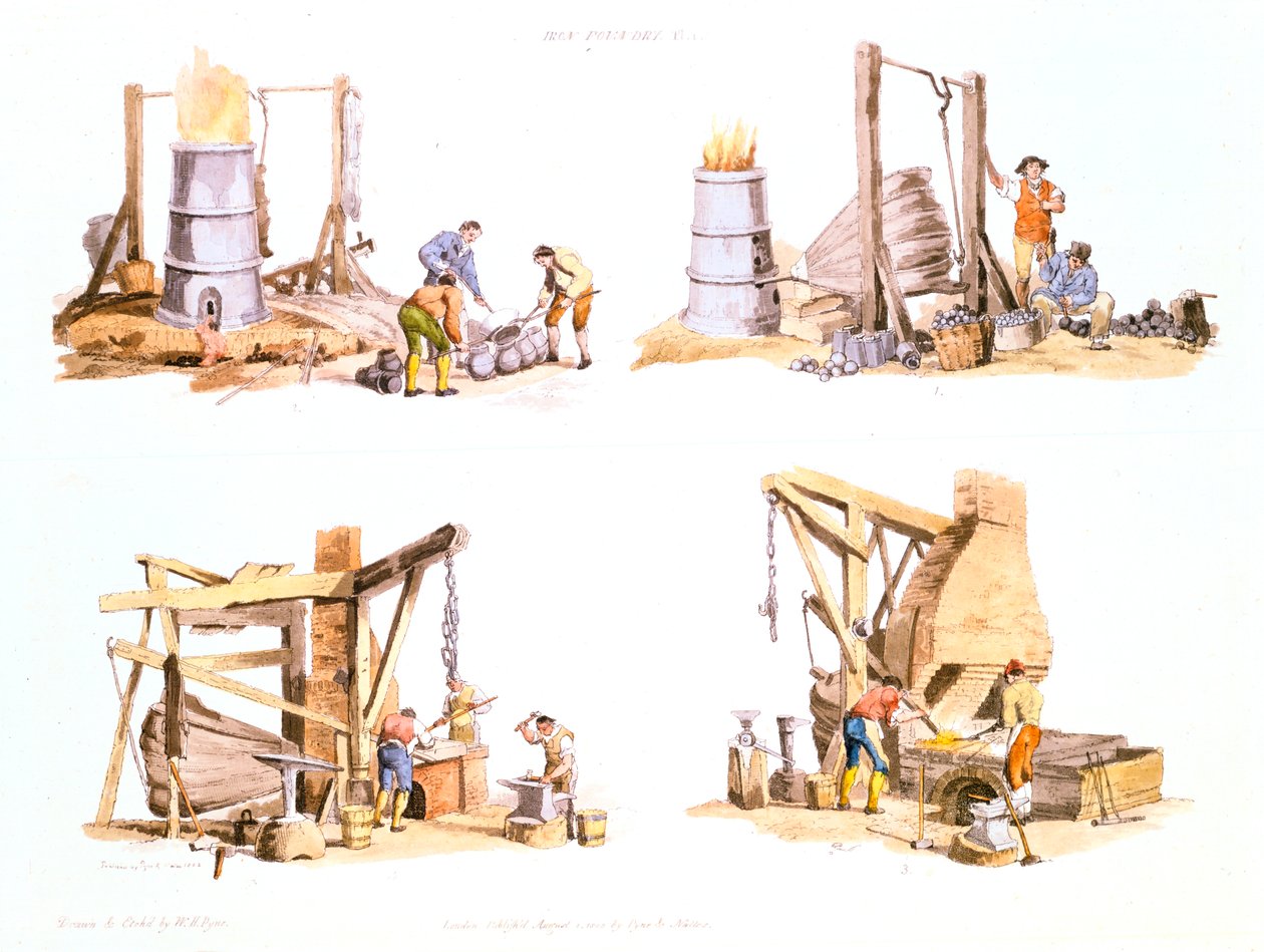 Slévárna železa, 1802 od Unbekannt