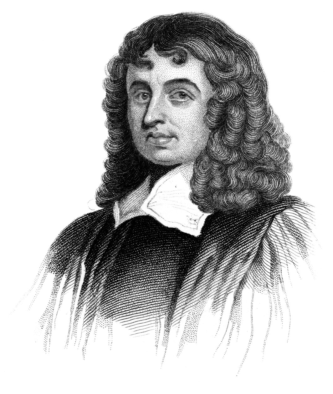 Isaac Barrow, anglický klasický učenec, teolog a matematik ze 17. století, c1850 od Unbekannt